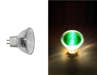 ADELEQ 14-0112015 ΛΑΜΠΑ DICHROIC PAR11 12V 20W 38' ΠΡΑΣΙΝΗ