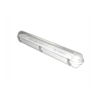 ADELEQ 3-81060 ΦΩΤΙΣΤΙΚΟ ΣΤΕΓΑΝΟ ΙΡ65 POLYCARBONAT ΓΙΑ ΛΑΜΠΑ LED T8 1X60C 3-81060