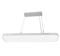 ADELEQ 21-90501 LED ΦΩΤΙΣΤ.ΠΑΡΑΛ/ΟΓΡΑΜΜΟ ME ΑΝΑΡΤΗΣΗ 19x90cm 50W 4000K ΛΕΥΚΟ