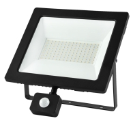 ADELEQ 3-390100011 ΠΡΟΒΟΛΕΑΣ LED SMD 100W ΜΕ ΑΝΙΧΝΕΥΤΗ ΚΙΝΗΣ.4100K IP65 ΜΑΥΡΟΣ