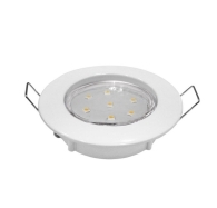 ADELEQ 21-1210 ΣΠΟΤ (WL121) MR16 ΑΛΟΥΜΙΝΙΟΥ ΣΤΡΟΓΓΥΛΟ ΣΤΑΘΕΡΟ ΛΕΥΚΟ(WH)