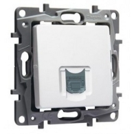 LEGRAND NILOE RJ-45 ΜΟΝΟ ΛΕΥΚΟ