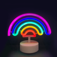  , 66 NEON LED    (3xAA)/USB, RGB, IP20, 23x10x19.5cm
