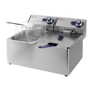 HENDI 205839  , 2x8lt , 2x3500W.  BLUE LINE