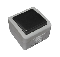 ADELEQ 13-11501212 ΔΙΑΚΟΠΤHΣ ΕΞΩΤΕΡΙΚΟΣ ΣΤΕΓΑΝΟΣ IP54 10A ΑΛΕ-ΡΕΤΟΥΡ ΓΚΡΙ