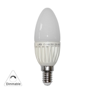 ADELEQ 13-1400309 LED ΛΑΜΠΑ ΚΕΡΑΚΙ Ε14 3W 230V ΝΤΙΜΑΡΙΖΟΜΕΝΟ ΨΥΧΡΟ 6200Κ
