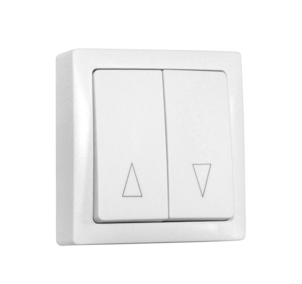 ADELEQ 13-3750 ΜΠΟΥΤΟΝ ΡΟΛΩΝ IP20 10A ΛΕΥΚΟΣ