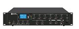 Odeon Ενισχυτής mixer 6 ζωνών 350Watt με mp3 , USB, FM , Bluetooth, 4 εισόδους μικροφώνων ,3 AUX με ξεχωριστό volume control σε κάθε ζώνη.