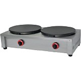 Κρεπιέρα Γκαζιού Διπλή BJL-2G-OZ  6.4KW, 2 x φ40cm, 86x51x23cm, KARAMCO