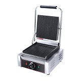 Ηλεκτρική Τοστιέρα Grill, μονή, 22.6x23cm, Ραβδωτή, 1800W, KARAMCO