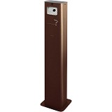 Σταχτοδοχείο Δαπέδου Μεταλλικό, 17.5x10.5x106cm, Corten, Stil-Casa Italy