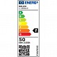 ADELEQ 3-385010 ΠΡΟΒΟΛΕΑΣ LED-SMD 50W 230V 6200K IP65 ΜΑΥΡΟΣ