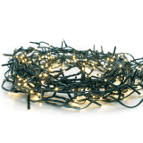 300 LED ΛΑΜΠΑΚΙΑ ΣΕ ΣΕΙΡΑ 5cm ΘΕΡΜΟ ΛΕΥΚΟ ΑΝΤΑΠΤ 31VDC &8 ΠΡΟΓΡΑΜΜΑΤΑ IP44 15m ΠΡΑΣ ΚΑΛΩΔ