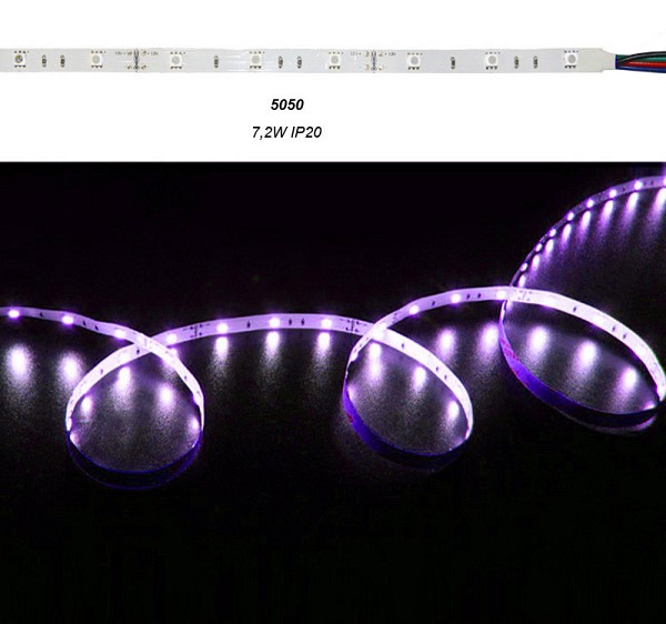 ADELEQ 30-3412201 .LED   1 7.2W/N 30LED/M 5050 RGB IP20
