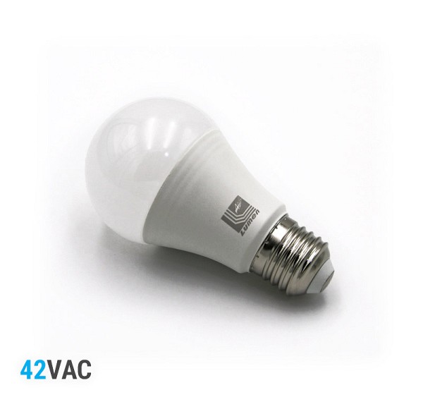ADELEQ 13-2725101 LED ΛΑΜΠΑ ΑΧΛΑΔΙ Ε27 9W 42VAC ΛΕΥΚΟ 4000Κ