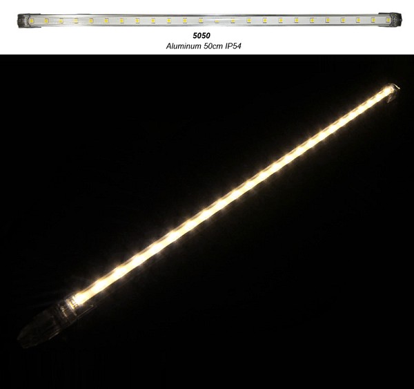 ADELEQ 30-3345000 ΜΠΑΡΑ LED ΑΛΟΥΜΙΝΙΟΥ 50cm 24VDC 6W 24LED 120 IP54 ΘΕΡΜΟ