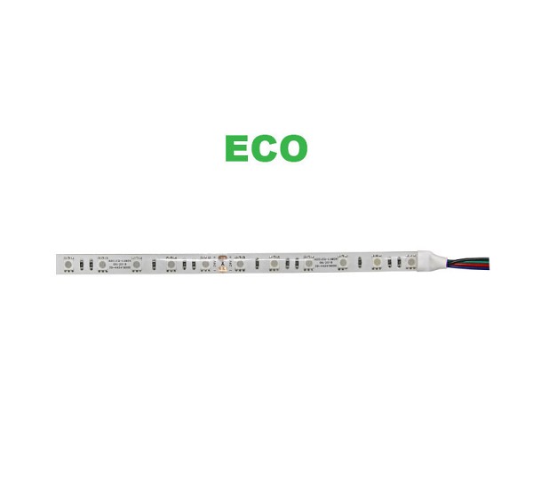 ADELEQ 30-44122111 ΤΑΙΝ.LED ΛΕΥΚΗ ΑΥΤ.5m12VDC 7.2W/m 30LED/m RGB IP54 eco