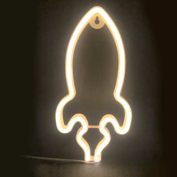 , 87 NEON LED    (3xAA)/USB, WW, IP20, 13.5x2x27cm