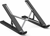 Ugreen 80551 X-Kit foldable laptop stand HUB USB Type C - 2x USB 3.2 Gen 1 / HDMI 4K 30 Hz 3D / SD and microSD card reader black