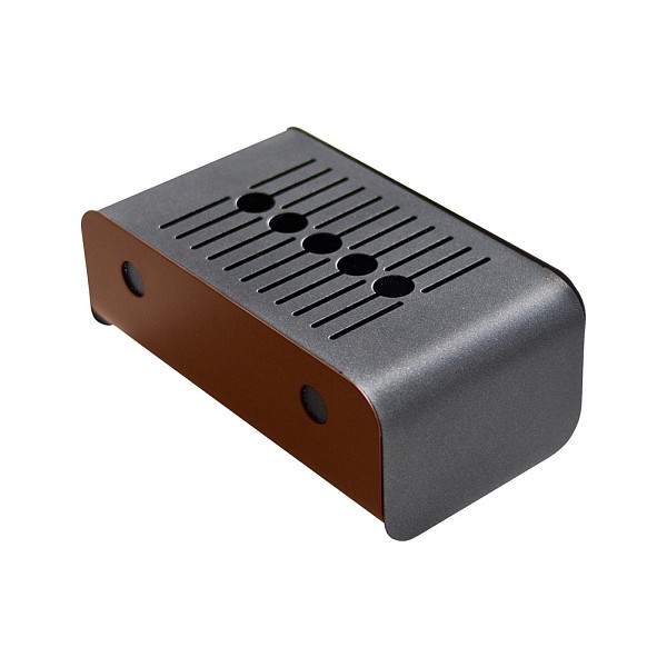 Σταχτοδοχείο Επιτοίχιο μεταλλικό, 23.5x13.2xΥ18.7cm, Corten, Stil-Casa Italy 551-C