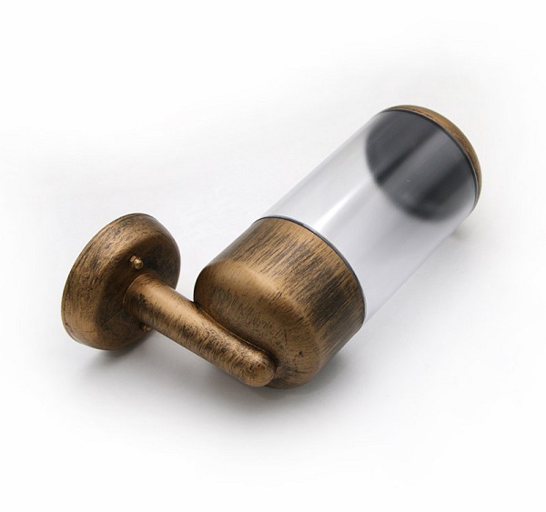 ADELEQ 9-28771 ΑΠΛΙΚΑ PC ΚΥΛΙΝΔΡΟΣ UP Φ91mm h26cm ΝΤΟΥΙ Ε27 IP44 ΡΟΥΣΤΙΚ