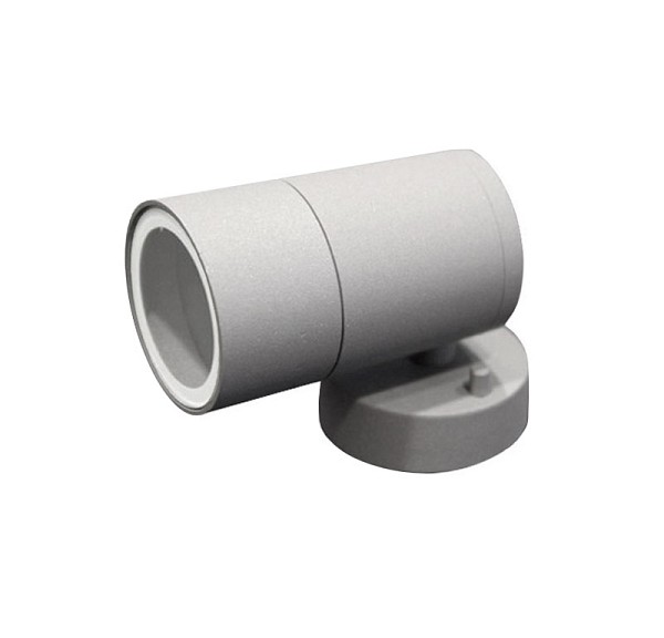 ADELEQ 3-111106 ΣΠΟΤ ΑΛΟΥΜΙΝΙΟΥ ΜΟΝΗΣ ΚΑΤΕΥΘΥΝΣΗΣ ΕΠΙΤΟΙΧO Φ60 GU10 ΓΚΡΙ