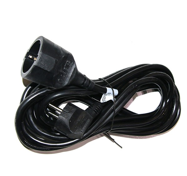 ADELEQ 15-315101 ΠΡΟΕΚΤΑΣΗ ΜΕ ΦΙΣ ΣΟΥΚΟ ΣΤΡΟΓΓΥΛΟ ΚΑΛΩΔΙΟ 3x1.5mm² 10μ ΜΑΥΡΗ