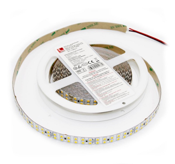 ADELEQ 30-34024024000 ΤΑΙΝ.LED ΛΕΥΚΗ ΑΥΤ 5m 24VDC 24W/m 252LED/m ΘΕΡΜΟ 3000K IP54