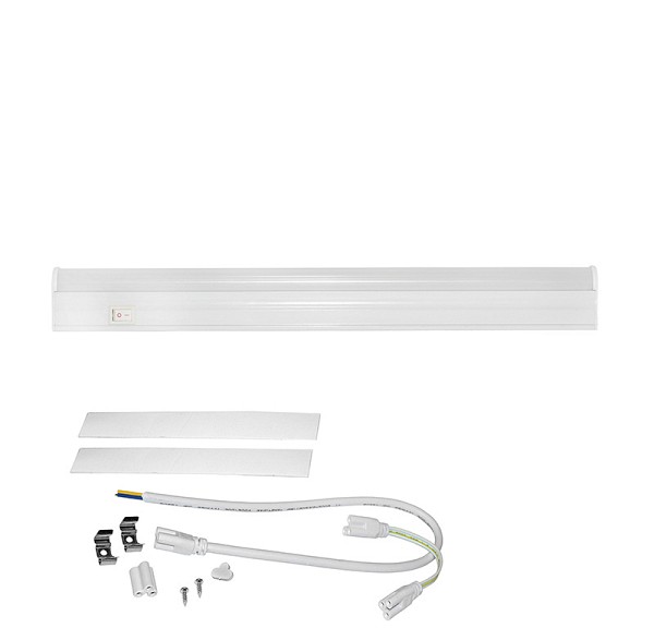 ADELEQ 3-90560 LED ΦΩΤΙΣΤ.ΚΟΥΖΙΝ.T5 30cm ΑΛΟΥΜΙΝ.5W 230VAC 6400K ΛΕΥΚΟ