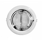 ADELEQ 3-75270 ΦΩΤ.ΨΕΥΔ.ΑΛΟΥΜ.ΣΤΡΟΓΓΥΛΟ E27 2x20Wmax ΛΕΥΚΟ(WL-8095)WH