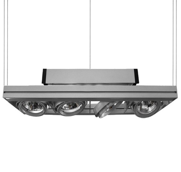 ADELEQ 3-104006 ΦΩΤΙΣΤ.ΑΝΑΡΤΗΣΕΩΣ ΝΤΙΖΑΣ AR111 ΜΕ ΛΑΜΠΑ ΑΛΟΓΟΝΟΥ 4x50W ΓΚΡΙ
